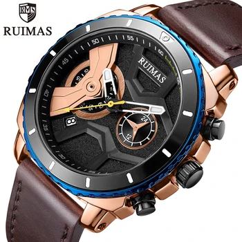 RUIMAS Men Watch Top Luxury Brand Mens Fashion Business Quartz Watches Male Sport Waterproof Date Wristwatch Relogio Masculino
RUIMAS Men Watch Top Luxury Brand Mens Fashion Business Quartz Watches Male Sport Waterproof Date Wristwatch Relogio Masculino