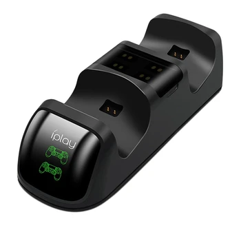 iplay Game Controller Charger, Dual USB Handle Fast Charging Dock Station Charger for PS4/PS4 Slim/PS4 Pro Controller
iplay Game Controller Charger, Dual USB Handle Fast Charging Dock Station Charger for PS4/PS4 Slim/PS4 Pro Controller