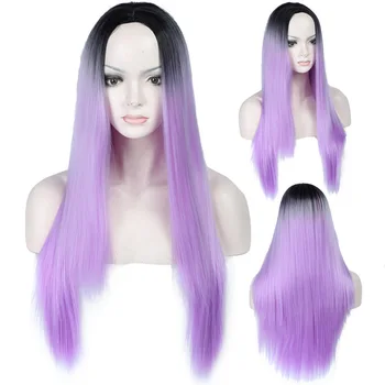 Synthetic Purple Wigs for women -Straight Right Side Parting NONE Lace Heat Resistant Replacement Wig Full Machine Made 24 inch
Synthetic Purple Wigs for women -Straight Right Side Parting NONE Lace Heat Resistant Replacement Wig Full Machine Made 24 inch