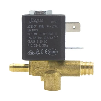 Original Jiayin JYZ-3 External Thread AC230V 2/3 Way G1/8" Water Steam Gas Solenoid Valve Electric Valve
Original Jiayin JYZ-3 External Thread AC230V 2/3 Way G1/8" Water Steam Gas Solenoid Valve Electric Valve