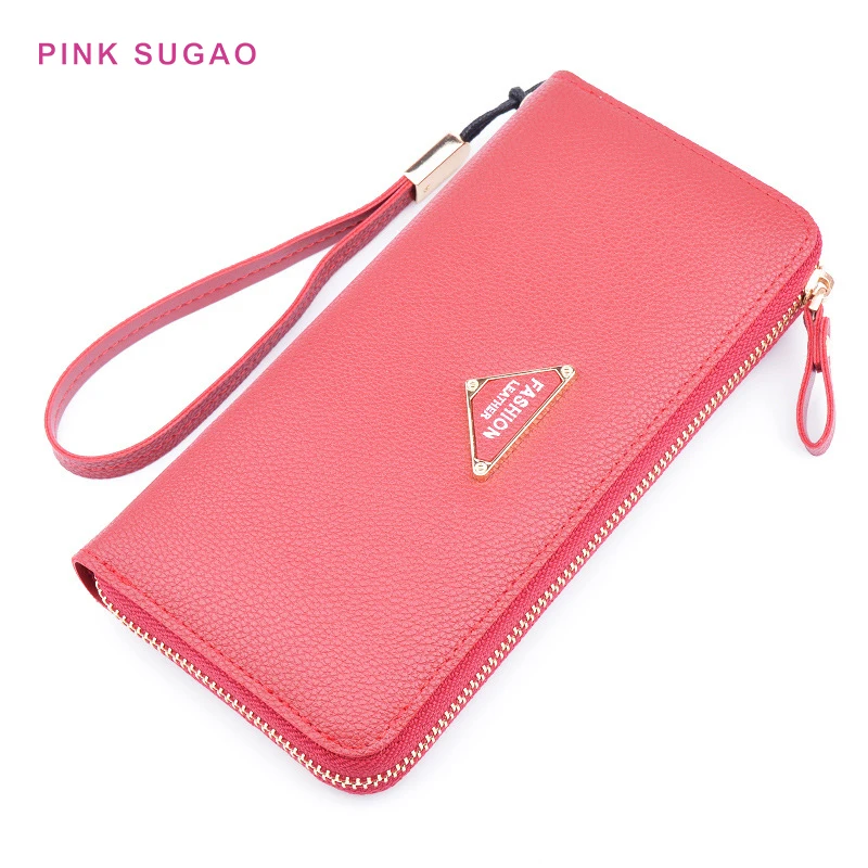 Pink Sugao women wallets leather purse zipper long wallets credit card holder passport holder multi-color clutch high quality
Pink Sugao women wallets leather purse zipper long wallets credit card holder passport holder multi-color clutch high quality