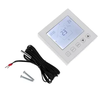 Wifi Programmable Touch Screen Thermostat for Floor Electric System Temperature Controller with Remote Control and Voice Contro
Wifi Programmable Touch Screen Thermostat for Floor Electric System Temperature Controller with Remote Control and Voice Contro