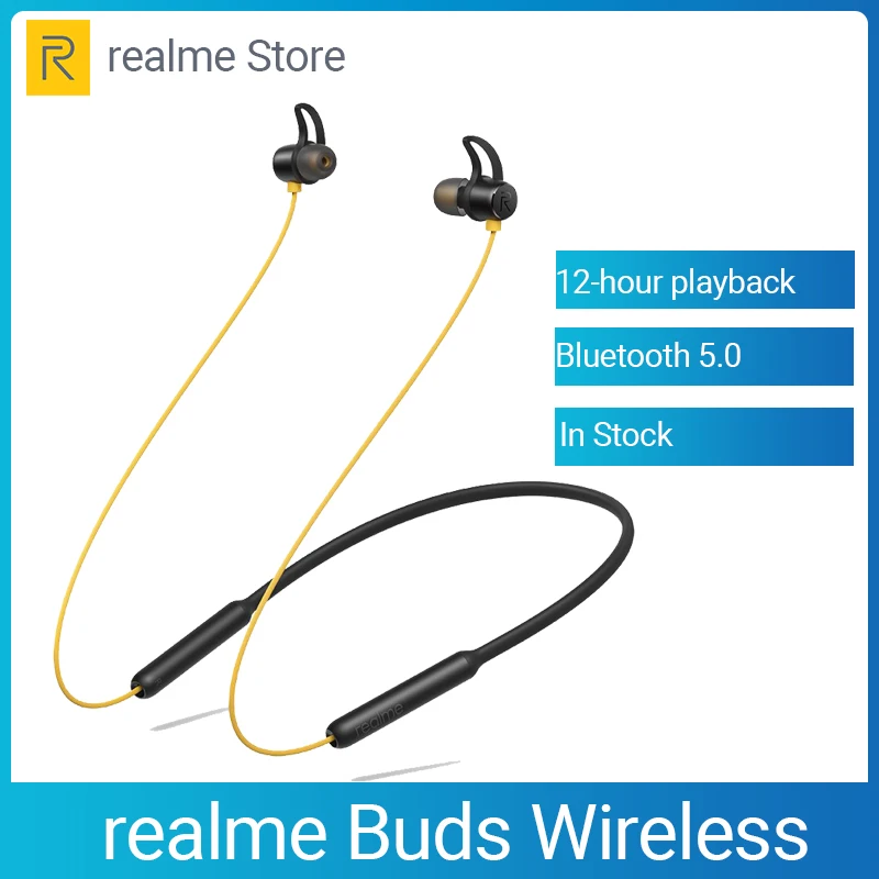 OPPO realme Buds Wireless Bluetooth 5.0 Magnetic Connection Bass Boost Driver 12 Hours Battery Life For realme X X2 X2 Pro X50
OPPO realme Buds Wireless Bluetooth 5.0 Magnetic Connection Bass Boost Driver 12 Hours Battery Life For realme X X2 X2 Pro X50