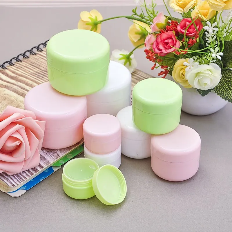 1PC 20/50/100g Makeup Storage Box Travel Cosmetic Face Cream Makeup Container Plastic Empty Loose Powder Jar Refillable Bottles
1PC 20/50/100g Makeup Storage Box Travel Cosmetic Face Cream Makeup Container Plastic Empty Loose Powder Jar Refillable Bottles