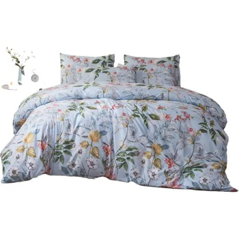 Fashion Flowers Bedding Duvet covers Set Trendy Quilt Cover 3pcs Botanical Printed Home Textiles Elegant Chic Bed Set pillowcase 
Fashion Flowers Bedding Duvet covers Set Trendy Quilt Cover 3pcs Botanical Printed Home Textiles Elegant Chic Bed Set pillowcase