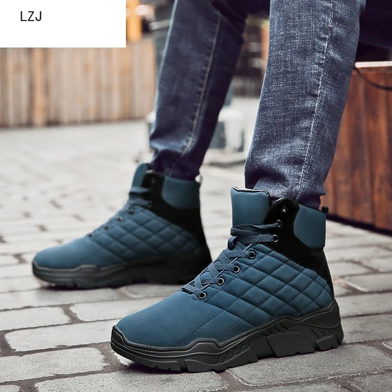 LZJ 2019 New Men Outdoor Snow Boots Winter Plus Velvet Warm Umbrella Cloth Waterproof High To Help Light Winter Boots Size 38-45
LZJ 2019 New Men Outdoor Snow Boots Winter Plus Velvet Warm Umbrella Cloth Waterproof High To Help Light Winter Boots Size 38-45