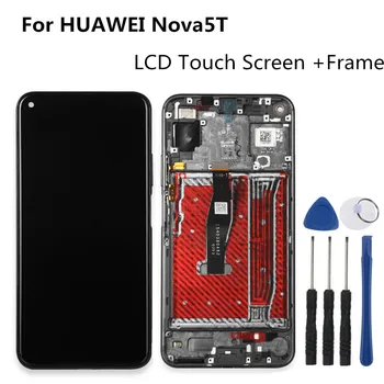 6.26" Original Display For Huawei Nova 5T LCD Display Touch Screen Digitizer With Frame For Huawei Nova5T YAL-L21 Display
6.26" Original Display For Huawei Nova 5T LCD Display Touch Screen Digitizer With Frame For Huawei Nova5T YAL-L21 Display