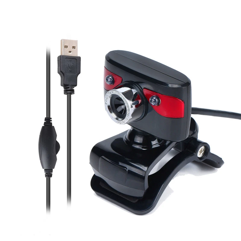 Web Camera USB Webcam 2 Led Web Cam with MIC Clip-on for Skype Youtube Computer PC Laptop Notebook Camera
Web Camera USB Webcam 2 Led Web Cam with MIC Clip-on for Skype Youtube Computer PC Laptop Notebook Camera