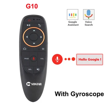 g10s Voice Smart Wireless Air Mouse 2.4G Gyro g10 Remote Control IR Learning for X96 Htv 5 Android TV Box LG Samsung Smart tv
g10s Voice Smart Wireless Air Mouse 2.4G Gyro g10 Remote Control IR Learning for X96 Htv 5 Android TV Box LG Samsung Smart tv