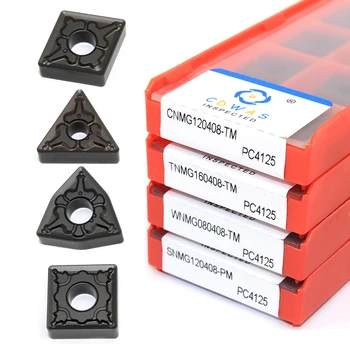 10PCS CNMG120408 TNMG160408 WNMG080408 SNMG120408 TM PC4125 Carbide Insert High Quality External Turning Tool Lathe Cutter Tools
10PCS CNMG120408 TNMG160408 WNMG080408 SNMG120408 TM PC4125 Carbide Insert High Quality External Turning Tool Lathe Cutter Tools