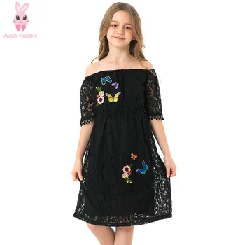 Aven Rabbit Summer Dress Kids Clothes Baby Girl Dress Clothes Bare Shoulders Mesh Gauze Black Princess Dress 6-12 Years Old
Aven Rabbit Summer Dress Kids Clothes Baby Girl Dress Clothes Bare Shoulders Mesh Gauze Black Princess Dress 6-12 Years Old