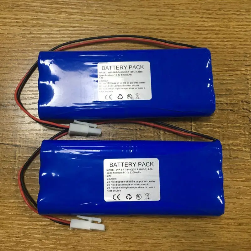 News OTDR Battery for B60 WP-SRT-3400 3ICR1865-2 B60