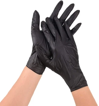 100pcs Black Disposable PVC Gloves One Time Multipurpose Gants Jetable Non Latex Protective Gloves for Kitchen Cooking Cleaning
100pcs Black Disposable PVC Gloves One Time Multipurpose Gants Jetable Non Latex Protective Gloves for Kitchen Cooking Cleaning