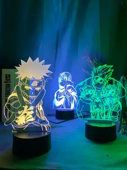 Anime Naruto Uzumaki Led Night Light Team 7 Sasuke Kakashi Hatake Kids Bedroom Nightlight Itachi Uchiha 3d Lamp Child Xmas Gift
Anime Naruto Uzumaki Led Night Light Team 7 Sasuke Kakashi Hatake Kids Bedroom Nightlight Itachi Uchiha 3d Lamp Child Xmas Gift