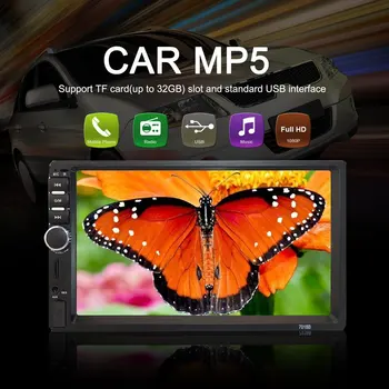 7 Inch Double 7018B 2 DIN Car FM Stereo Radio MP5 Player TouchScreen Multimedia player MP5 Player USB FM
7 Inch Double 7018B 2 DIN Car FM Stereo Radio MP5 Player TouchScreen Multimedia player MP5 Player USB FM
