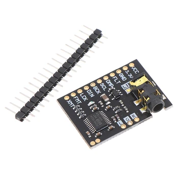 New PCM5102A DAC I2S Interface Decoder Board 192KHz 24bit Stereo Jack Digital Audio Player Phat Format Module for Raspberry Pin
New PCM5102A DAC I2S Interface Decoder Board 192KHz 24bit Stereo Jack Digital Audio Player Phat Format Module for Raspberry Pin