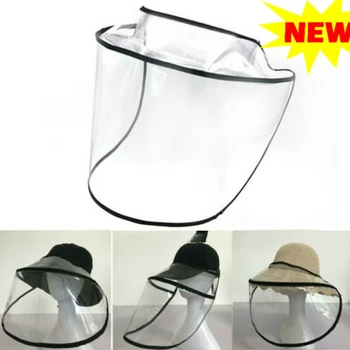 1pcs Clear Full Face Shield Hat-Mounted Transparent Mask Protective Cap Face Mask Plastic Anti-fog Saliva
1pcs Clear Full Face Shield Hat-Mounted Transparent Mask Protective Cap Face Mask Plastic Anti-fog Saliva