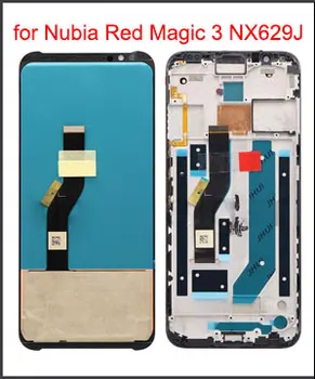 6.65" Original AMOLED LCD Display for ZTE Nubia Red Magic 3 NX629J LCD Display Touch Screen Digitizer Replacement Assembly+Frame
6.65" Original AMOLED LCD Display for ZTE Nubia Red Magic 3 NX629J LCD Display Touch Screen Digitizer Replacement Assembly+Frame