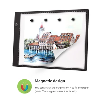 Portable Magnetic A4 Light Box Tracing Light Pad Board LED Artcraft Copy Board Tracer USB Powered Dimmable Brightness
Portable Magnetic A4 Light Box Tracing Light Pad Board LED Artcraft Copy Board Tracer USB Powered Dimmable Brightness