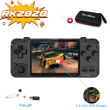 Willkey RK2020 3D Retro Games Console 3.5inch IPS Screen Portable Handheld Game Console for PS1 N64 DC Games Video Game Player
Willkey RK2020 3D Retro Games Console 3.5inch IPS Screen Portable Handheld Game Console for PS1 N64 DC Games Video Game Player