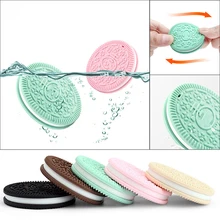 1PC Soft Silicone Baby Teether Biscuit Nursing Accessories BPA Free Dental Training Tools Cookies Silicone Teether Baby Toys
1PC Soft Silicone Baby Teether Biscuit Nursing Accessories BPA Free Dental Training Tools Cookies Silicone Teether Baby Toys