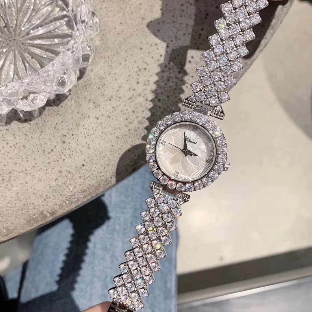 HerHome Fashion Women Full Crystals Jewelry Watches Luxury Rhinestone Bracelet Watch Waterproof Quartz Roman Wrist watch Lotus HerHome Fashion Women Full Crystals Jewelry Watches Luxury Rhinestone Bracelet Watch Waterproof Quartz Roman Wrist watch Lotus