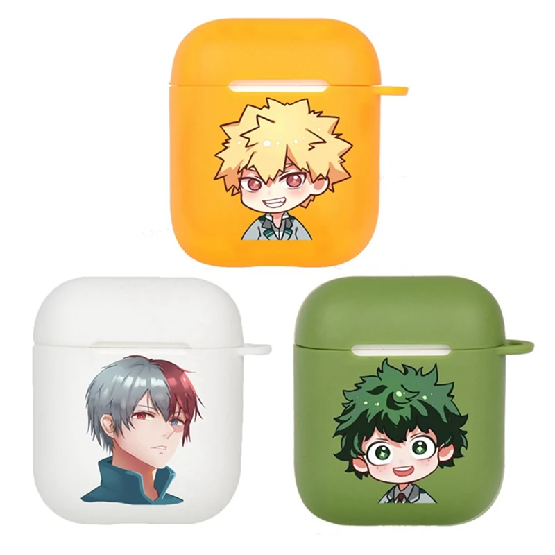 Japanese Anime My hero academia Soft Silicone Bluetooth Headset Cover Case for AirPods Protector Apple AirPods Earphone Case
Japanese Anime My hero academia Soft Silicone Bluetooth Headset Cover Case for AirPods Protector Apple AirPods Earphone Case