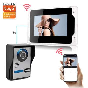 New Wifi Video Doorbell Door Phone Intercom Calling With Monitor Unlock Door Tuya APP Control Waterproof Frame
New Wifi Video Doorbell Door Phone Intercom Calling With Monitor Unlock Door Tuya APP Control Waterproof Frame