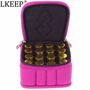 16 Lattices Cosmetic Bag for Traveling Double Zipper Oil Carrying Case Essential Oil Bottle Storage Box Make Up Bags
16 Lattices Cosmetic Bag for Traveling Double Zipper Oil Carrying Case Essential Oil Bottle Storage Box Make Up Bags