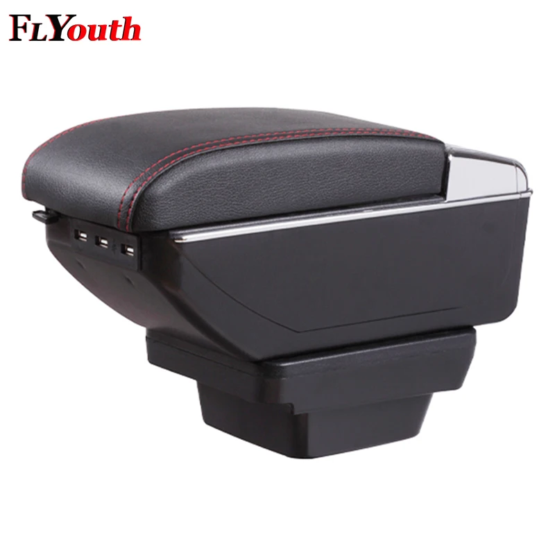 For Chevrolet Cruze 2015-2018 Armrest USB Charging Interface Heighten Central Store Content Box Cup Holder Ashtray Accessories | Автомобили