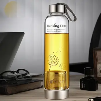 Glass Cup Portable Heat-resistant Student Hand Cup Men and Women Filter Water Bottle Tea Water Separation Cup Crystal Water
Glass Cup Portable Heat-resistant Student Hand Cup Men and Women Filter Water Bottle Tea Water Separation Cup Crystal Water