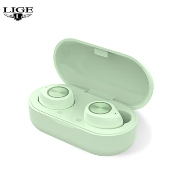 LIGE TWS Bluetooth Headphones Touch control Mini Sport Headset Automatic pairing Quick connect Bluetooth 5.0 Wireless Earphones
LIGE TWS Bluetooth Headphones Touch control Mini Sport Headset Automatic pairing Quick connect Bluetooth 5.0 Wireless Earphones