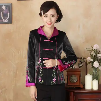 Plus Size 4XL new Tang suit fashion improved Chinese national long-sleeved Women jacket retro embroidered jacket everyday wear
Plus Size 4XL new Tang suit fashion improved Chinese national long-sleeved Women jacket retro embroidered jacket everyday wear