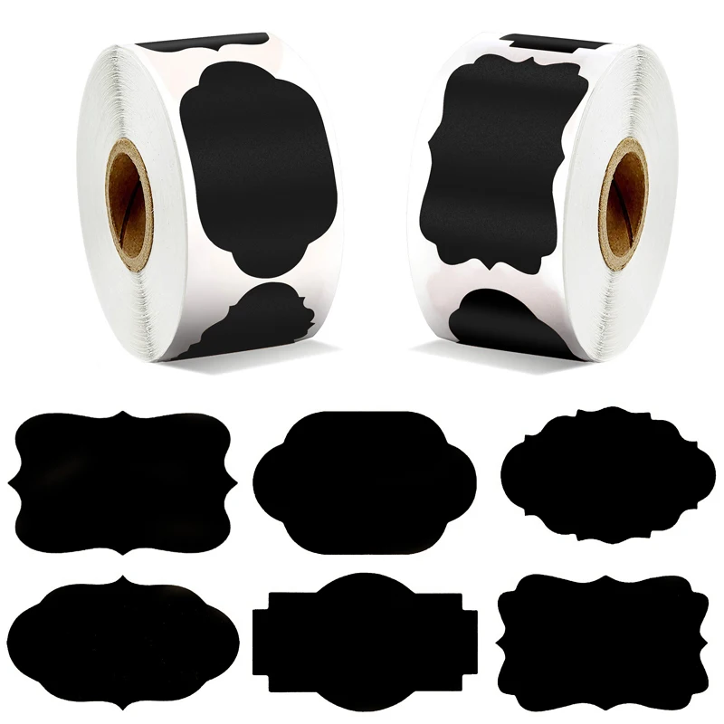 Removable Waterproof Blackboard Sticker Chalkboard Labels sticker white and black labels for kitchen Jars Stickers 300Pcs/Roll
Removable Waterproof Blackboard Sticker Chalkboard Labels sticker white and black labels for kitchen Jars Stickers 300Pcs/Roll
