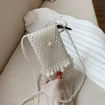 Hot Sale Handbags Delicate Texture Women Pearl Shoulder Crossbody Bag Fashion Mini Card Wallet Messenger Handbag
Hot Sale Handbags Delicate Texture Women Pearl Shoulder Crossbody Bag Fashion Mini Card Wallet Messenger Handbag