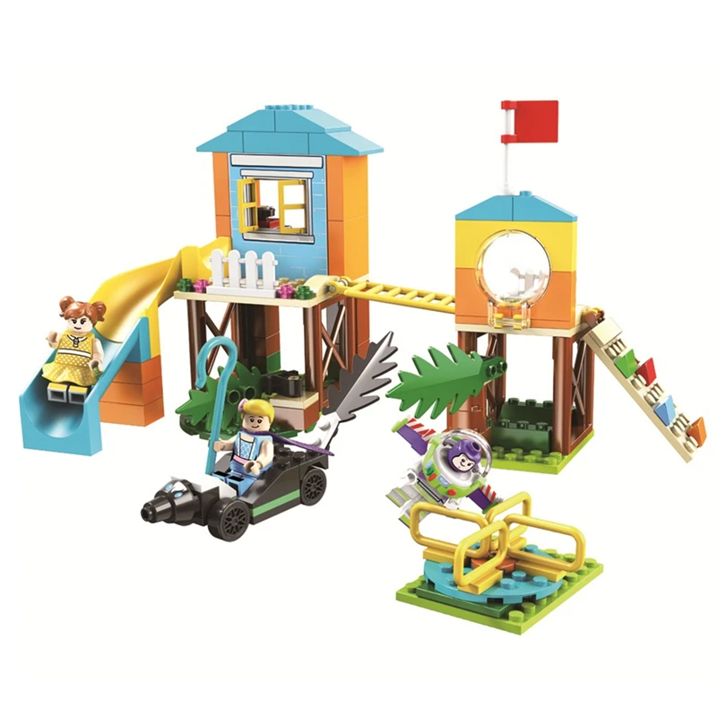 Toy Story Buzz and Bo Peep's Playground Adventure Building Blocks Classic Bricks Model Kids Toys Gifts Compatible Legoinglys
Toy Story Buzz and Bo Peep's Playground Adventure Building Blocks Classic Bricks Model Kids Toys Gifts Compatible Legoinglys