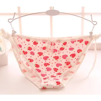 Cute Cartoon Fruit Cotton Girls Underwear Breathable Low-Waisted Panties Women Sexy Strawberry Cherry Briefs Lingerie Knickers
Cute Cartoon Fruit Cotton Girls Underwear Breathable Low-Waisted Panties Women Sexy Strawberry Cherry Briefs Lingerie Knickers