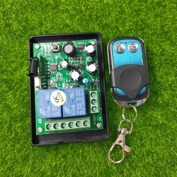 315/433Mhz Remote Control Switch for Light,Door, Garage Universal Remote AC 85V 110V 220V 2CH Relay Receiver and Controller
315/433Mhz Remote Control Switch for Light,Door, Garage Universal Remote AC 85V 110V 220V 2CH Relay Receiver and Controller