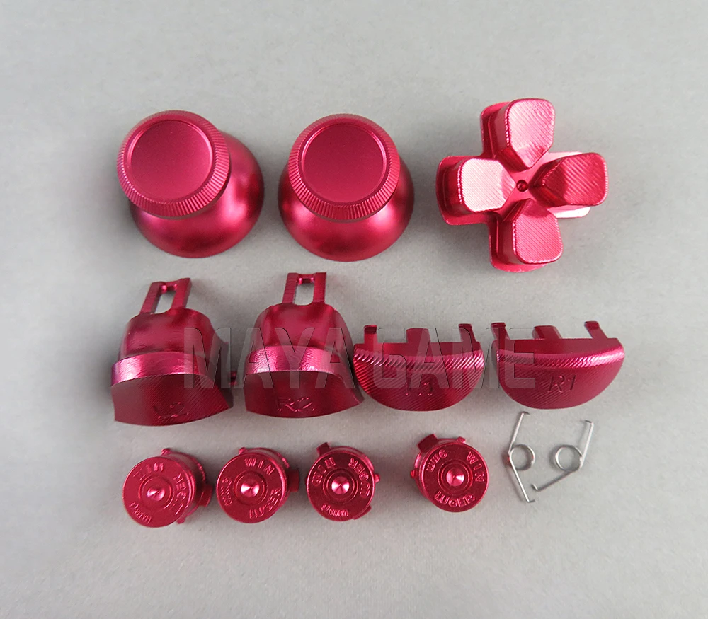 8sets 4.0 Custom Metal Thumbsticks Analoge Controller Bullet Button Chrome D-pad For Sony PS4 pro Controller 8 colors to choose
8sets 4.0 Custom Metal Thumbsticks Analoge Controller Bullet Button Chrome D-pad For Sony PS4 pro Controller 8 colors to choose