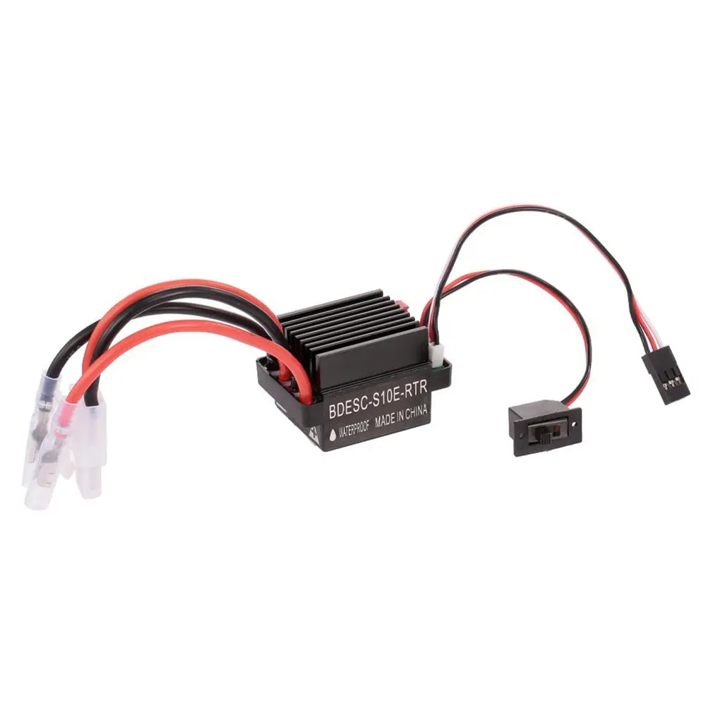 5V/2A BEC 320A 2-3S Waterproof Brushed ESC Electric Speed Controller Suitable for 1:10 Scale RC Car For Boat
5V/2A BEC 320A 2-3S Waterproof Brushed ESC Electric Speed Controller Suitable for 1:10 Scale RC Car For Boat