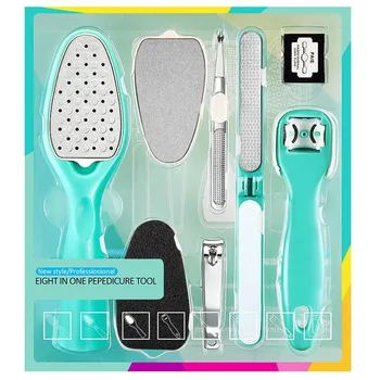 8pcs/set Dry Dead Skin Remover Professional Stainless Steel Scraper Rasp Foot Hard Pedicure Tools Kit Nail Art Tool Feet Clean
8pcs/set Dry Dead Skin Remover Professional Stainless Steel Scraper Rasp Foot Hard Pedicure Tools Kit Nail Art Tool Feet Clean