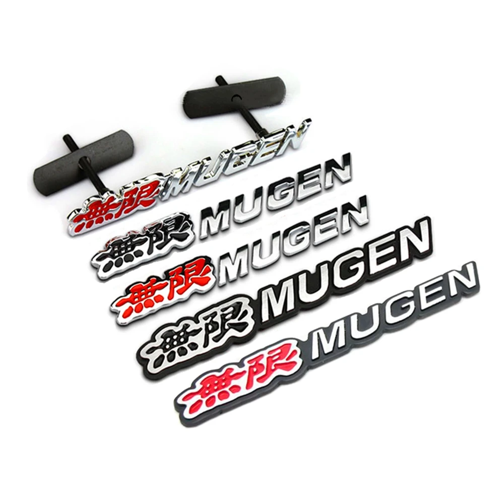 Cayears 1 шт. наклейка из металлического сплава Mugen Power Js Racing Moduro эмблема решетки