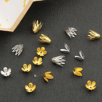 NEW 10pcs Metal End Cap Iron Beading Work Accessories Flowers Cap Needlework Gold Sliver Plated for DIY Jewelry Findings Making
NEW 10pcs Metal End Cap Iron Beading Work Accessories Flowers Cap Needlework Gold Sliver Plated for DIY Jewelry Findings Making