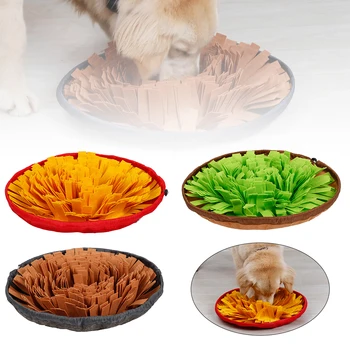 Dog Round Sniffing Training Mat Dog Washable Puzzle Training Blanket Pet Multicolor Nasal Congestion Training Mat Pet Toys
Dog Round Sniffing Training Mat Dog Washable Puzzle Training Blanket Pet Multicolor Nasal Congestion Training Mat Pet Toys