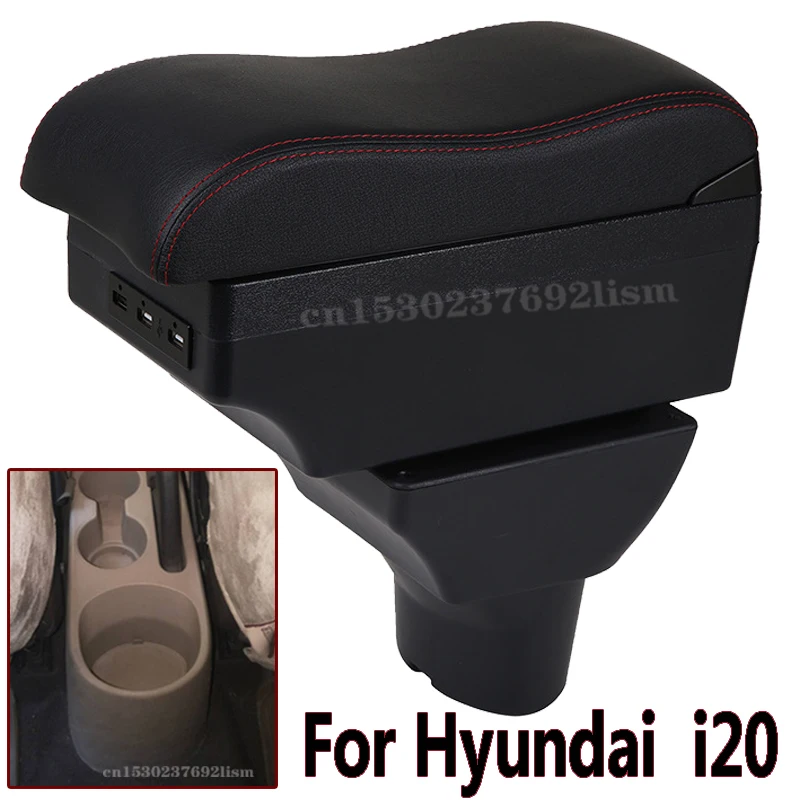 For Hyundai I20 Armrest 2012-2018 Interior Parts special Retrofit parts Car Armrest box Center Storage box USB LED
For Hyundai I20 Armrest 2012-2018 Interior Parts special Retrofit parts Car Armrest box Center Storage box USB LED