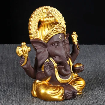 1 Pc Ceramic Figurine Handmade Figurine Elephant God Statue Figurine Elephant God Statue Ornament for Home
1 Pc Ceramic Figurine Handmade Figurine Elephant God Statue Figurine Elephant God Statue Ornament for Home