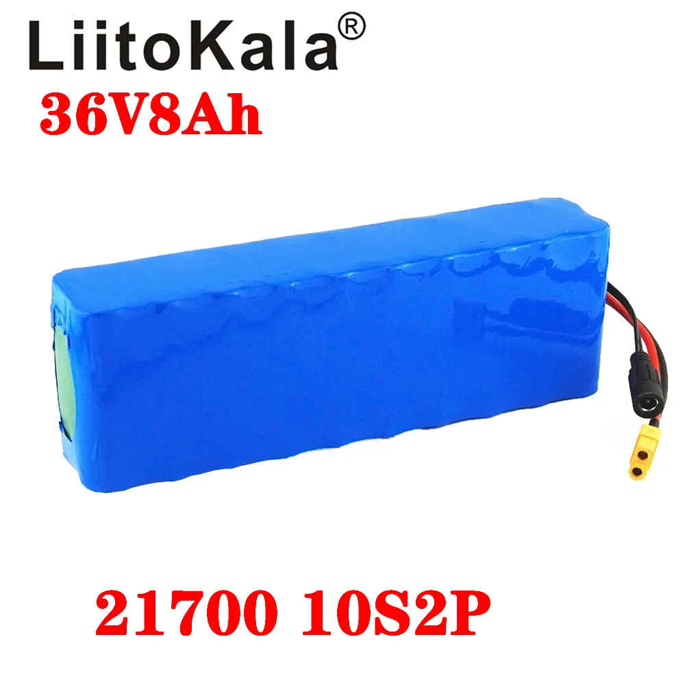 LiitoKala 36V 8AH 21700 4000mah 10S2P Electric Bike Battery for electric bicycle scooter 36V Ebike Battery xt60 plug
LiitoKala 36V 8AH 21700 4000mah 10S2P Electric Bike Battery for electric bicycle scooter 36V Ebike Battery xt60 plug