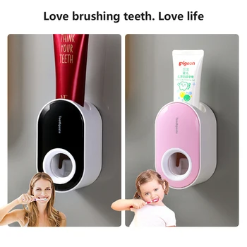 5 Colors Automatic Toothpaste Dispenser Dust-proof Toothbrush Holder Wall Mounted Toothpaste Squeezer For Oral Care Dropshipping
5 Colors Automatic Toothpaste Dispenser Dust-proof Toothbrush Holder Wall Mounted Toothpaste Squeezer For Oral Care Dropshipping