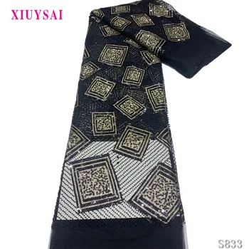 Luxury African Lace Fabric 2020 High Quality Handmade Beads Lace Fabric Embroidery Sequins African Bridal Lace Fabric SL833
Luxury African Lace Fabric 2020 High Quality Handmade Beads Lace Fabric Embroidery Sequins African Bridal Lace Fabric SL833