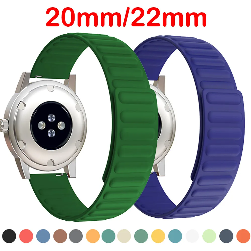 20mm 22mm Silicone Magnetic Strap For Samsung Galaxy Watch 3 45mm Smartwatch Active Watchband Bracelet For Huawei Watch GT 2
20mm 22mm Silicone Magnetic Strap For Samsung Galaxy Watch 3 45mm Smartwatch Active Watchband Bracelet For Huawei Watch GT 2